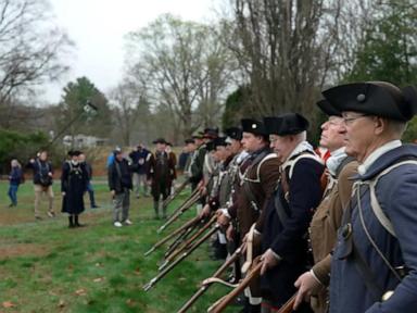 WATCH:  America 250: Revolutionary Reenactors