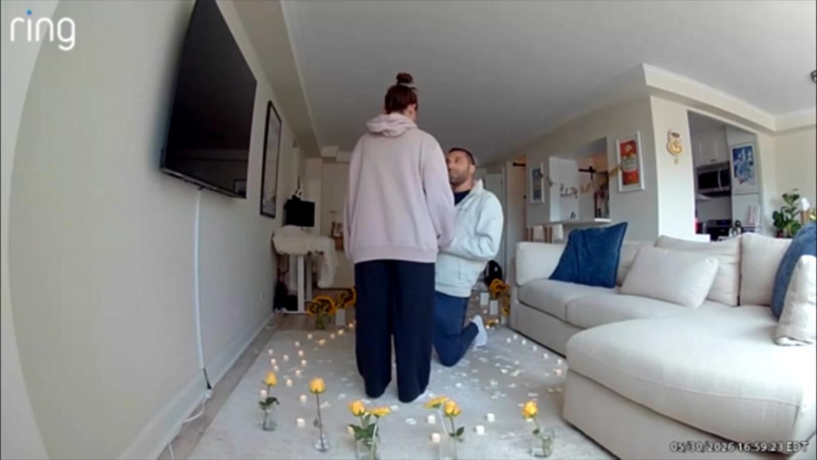 WATCH:  'What is wrong with you?' Couple's marriage proposal goes viral