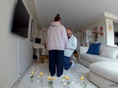 WATCH:  'What is wrong with you?' Couple's marriage proposal goes viral