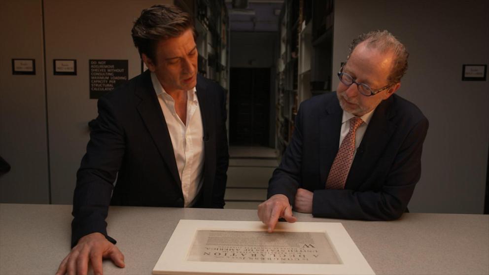 VIDEO: David Muir goes inside the vault holding America's founding documents