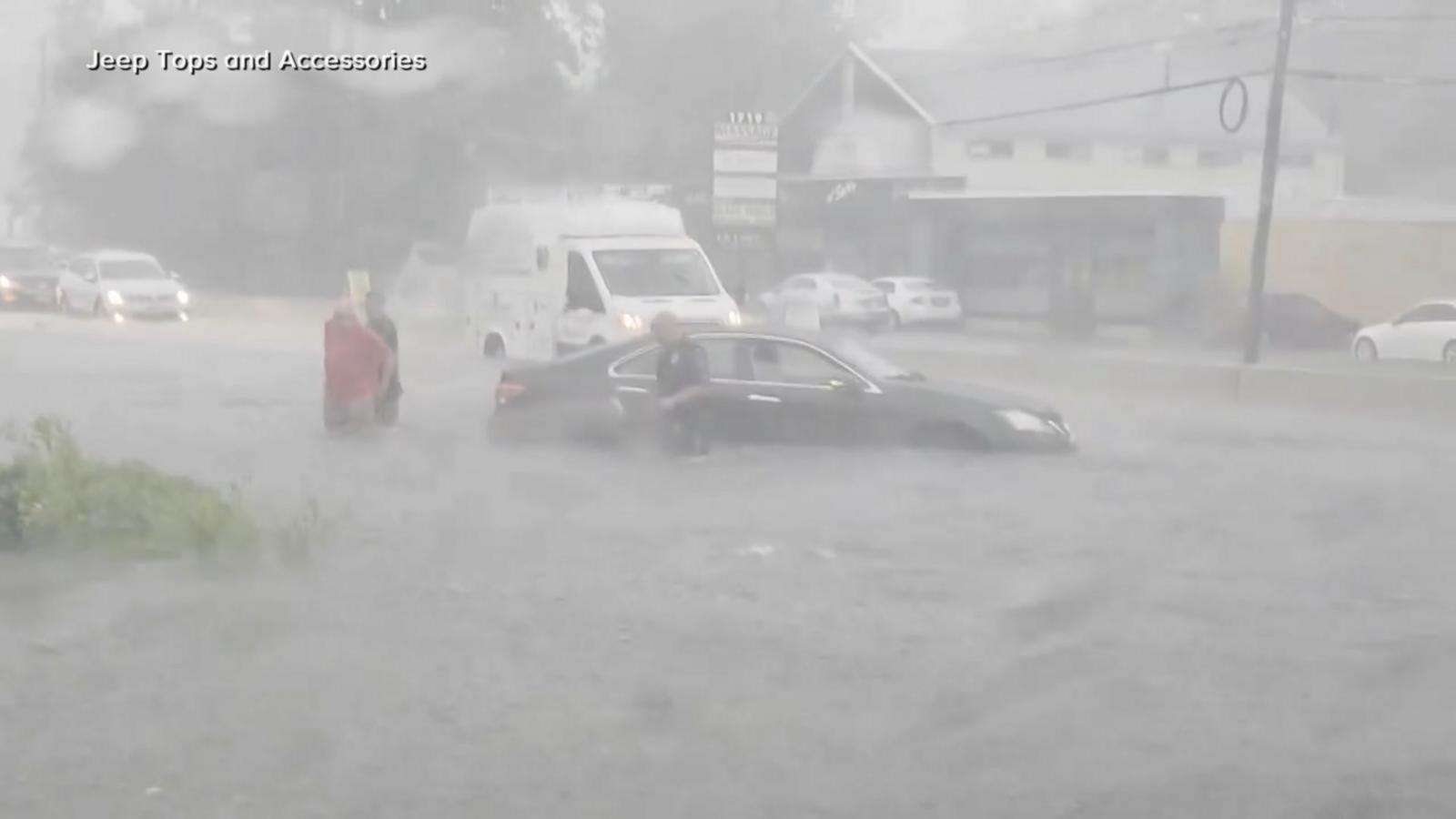 WATCH:  Severe storms, flooding leave trail of destruction