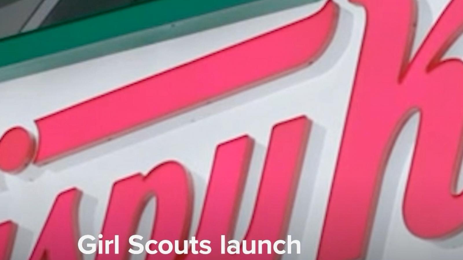 WATCH:  Krispy Kreme launches Girl Scout cookie-inspired doughnut flavors