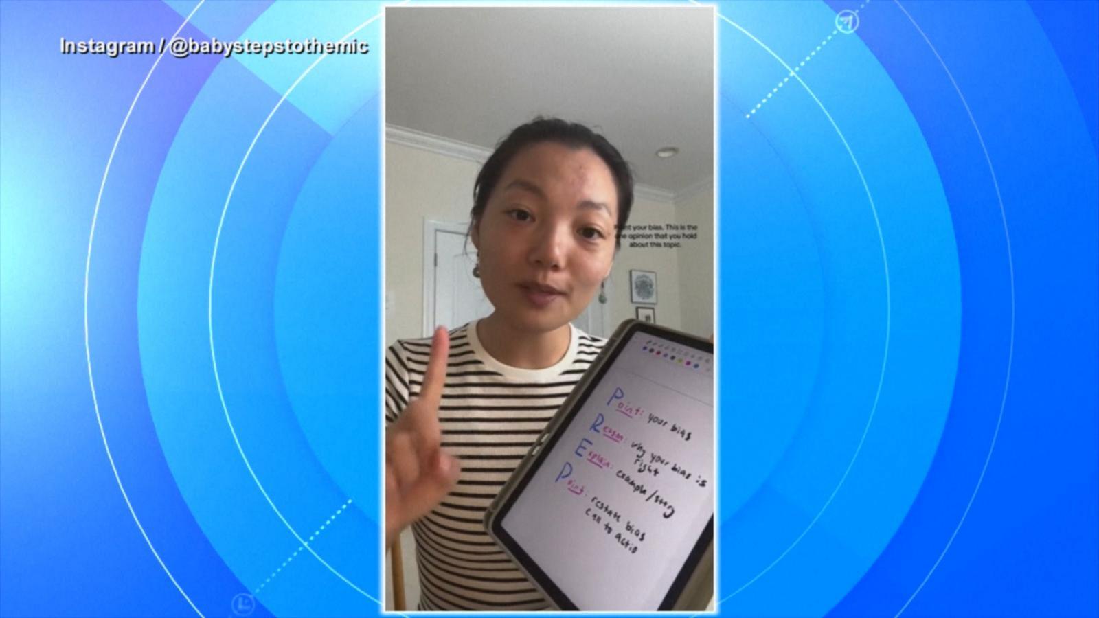 WATCH:  Woman goes viral by tackling public speaking fear