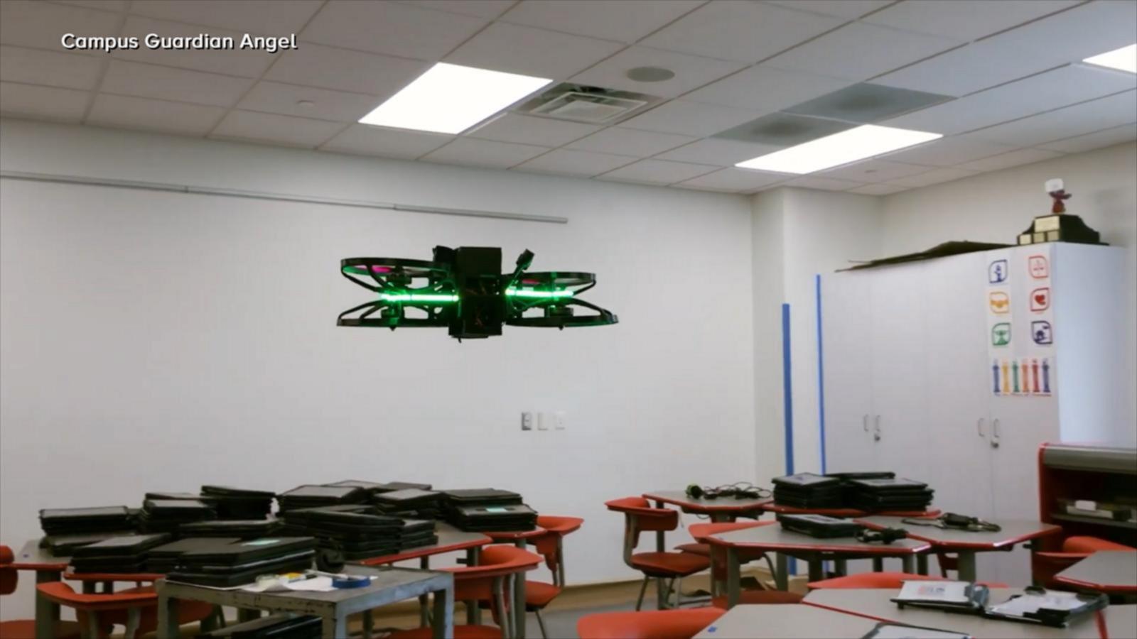 WATCH:  Pepper-spraying drones to help stop school shooters sparks debate