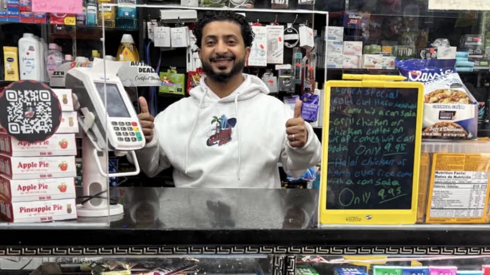 WATCH:  This deli manager motivates kids for school