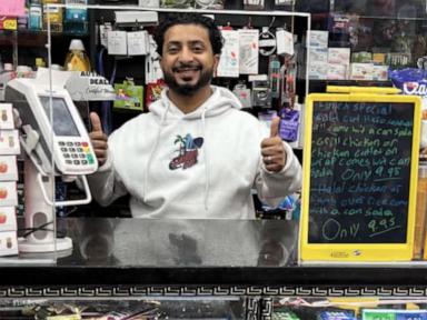 WATCH:  This deli manager motivates kids for school