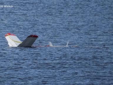 WATCH:  Rep. Tom Tiffany, pilot suffer minor injuries in emergency water landing