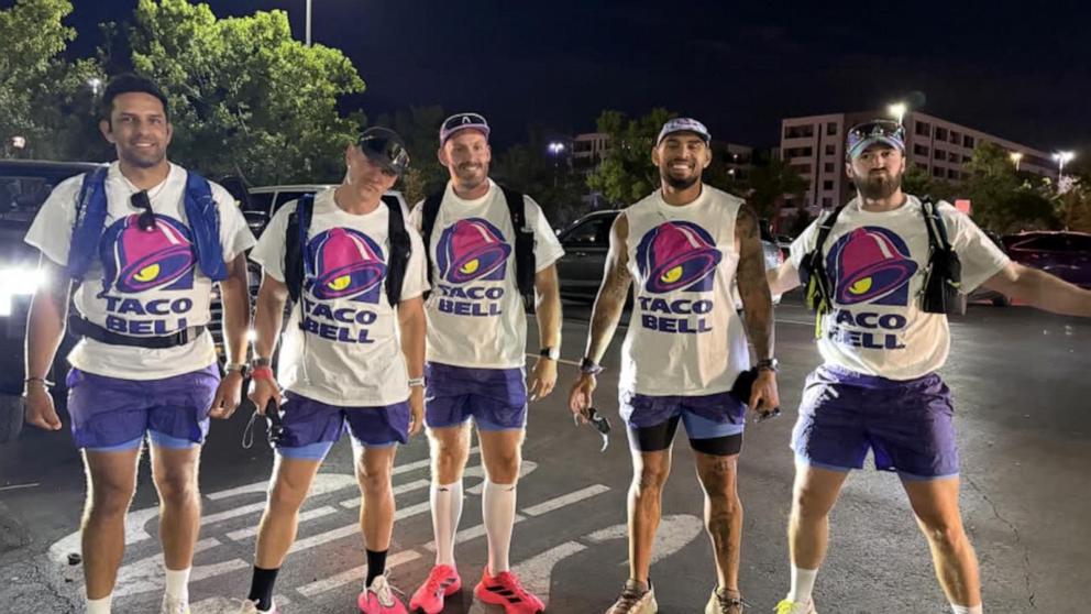 WATCH: People train to run 50K while eating Taco Bell