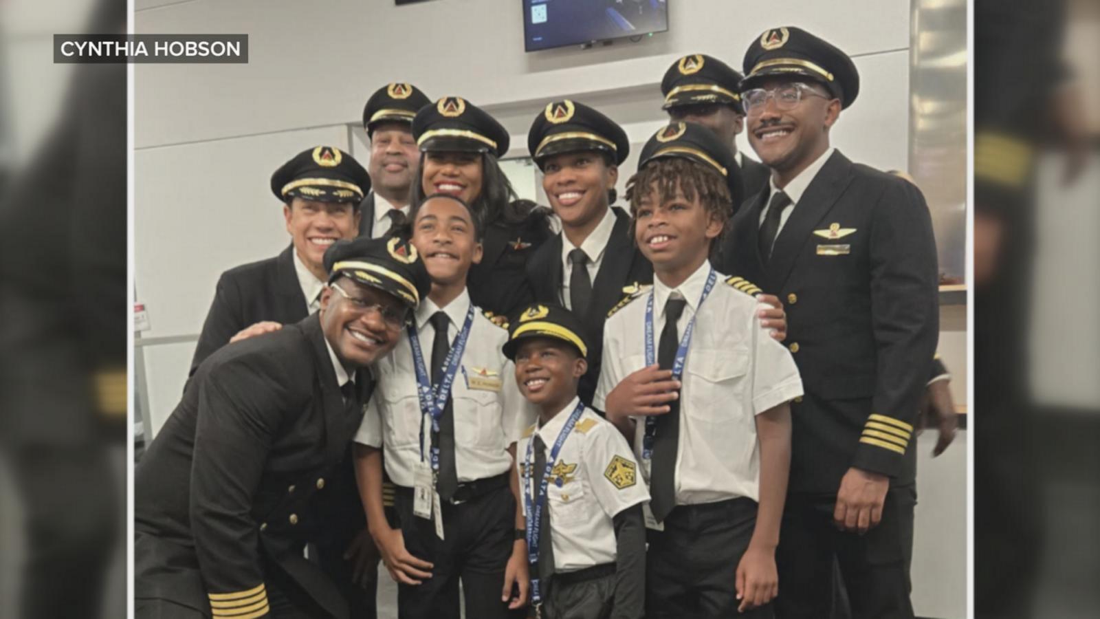 WATCH:  12-year-old 'Captain William' goes viral after Delta DREAM Flight