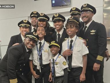 WATCH:  12-year-old 'Captain William' goes viral after Delta DREAM Flight