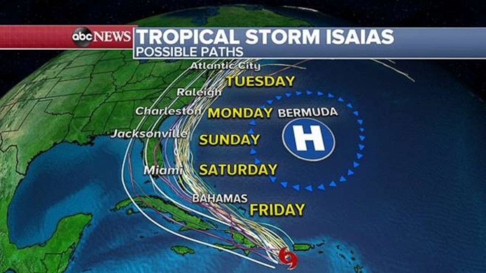 PHOTO: Over the last 24 hours, some of the model consensus has shifted eastward as the track has shifted eastward.  Once the storm passes Hispaniola, there will be a better understanding of how this storm will behave as it moves towards the United States.