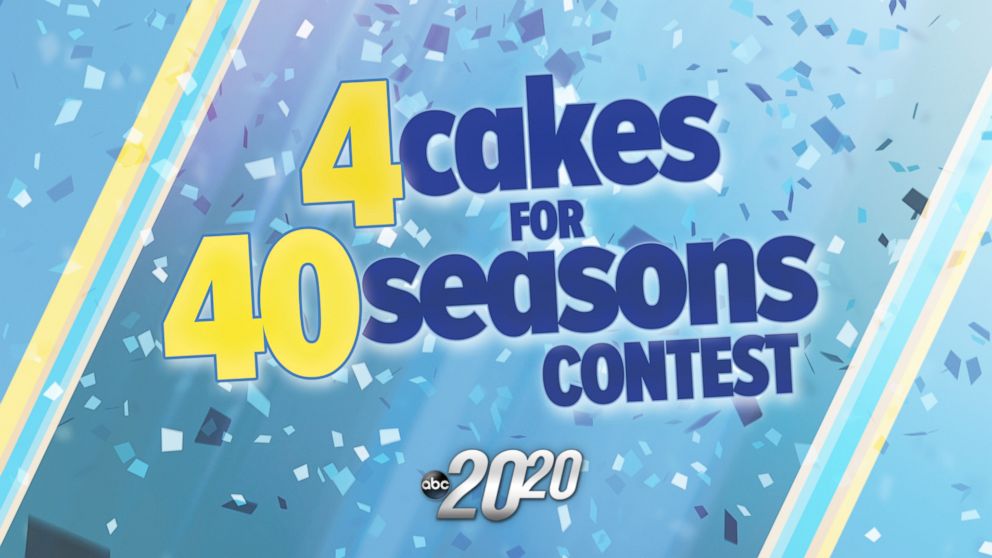 4 cakes for 40 Seasons Contest