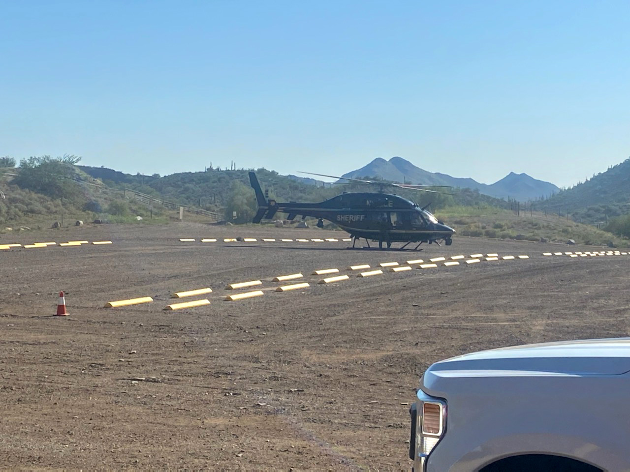 PHOTO: Scottsdale Fire, with Daisy Mountain, Phoenix Fire and MCSO, responded Sept. 5, 2022 to six hikers suffering from heat emergencies in Cave Creek, Arizona. 