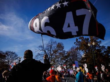 Judge allows group to fly '86 47' flag in DC, rejecting claim it is a threat to Trump