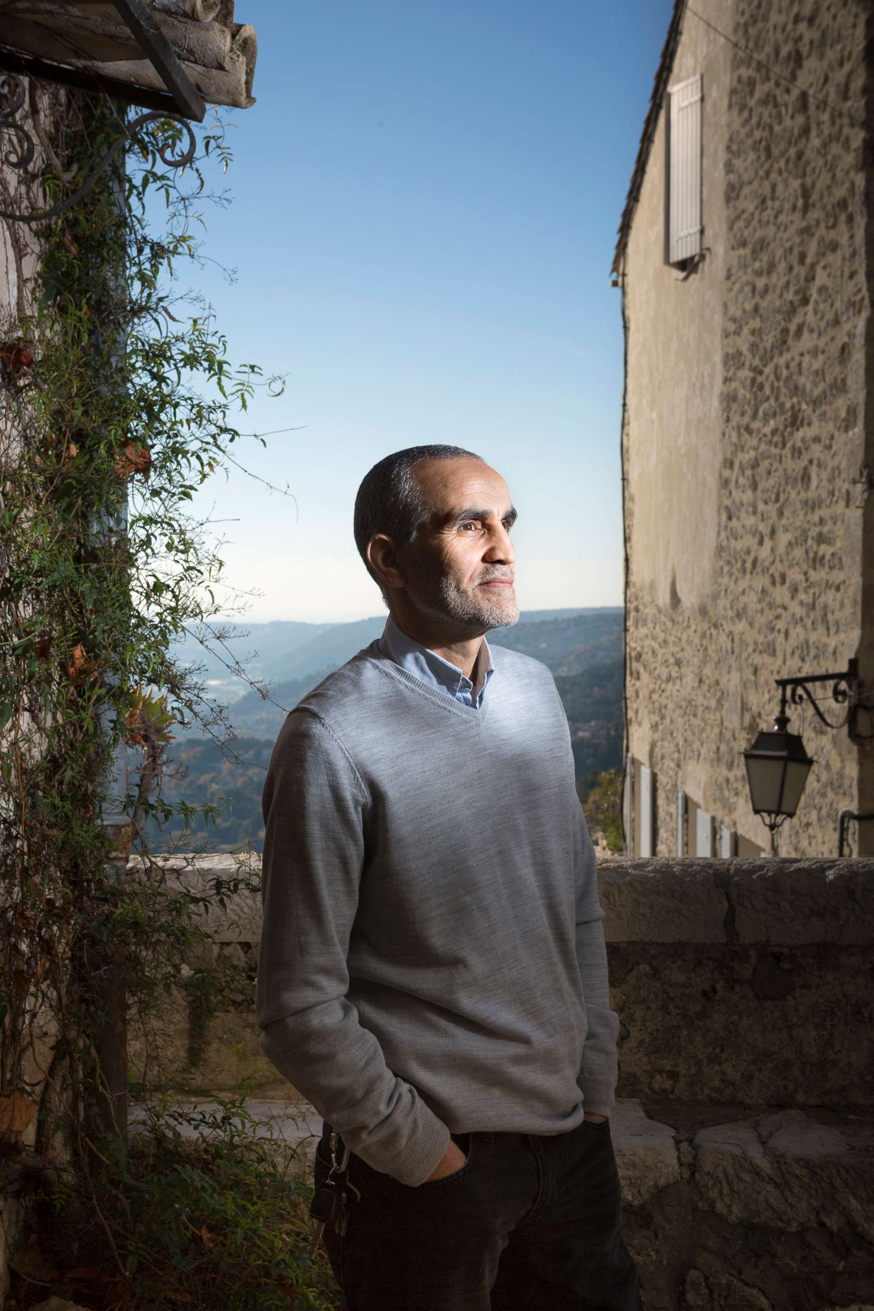 PHOTO: Lakhdar Boumediene poses for a portrait in 2016, in France.