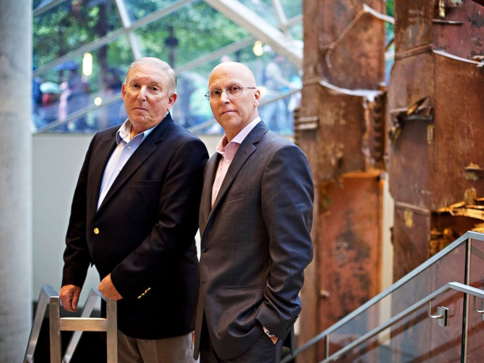 PHOTO: Jeff Flynn and John Mormando worked in lower Manhattan in the wake of the September 11 World Trade Center attacks in 2001 and they have both been diagnosed with breast cancer.