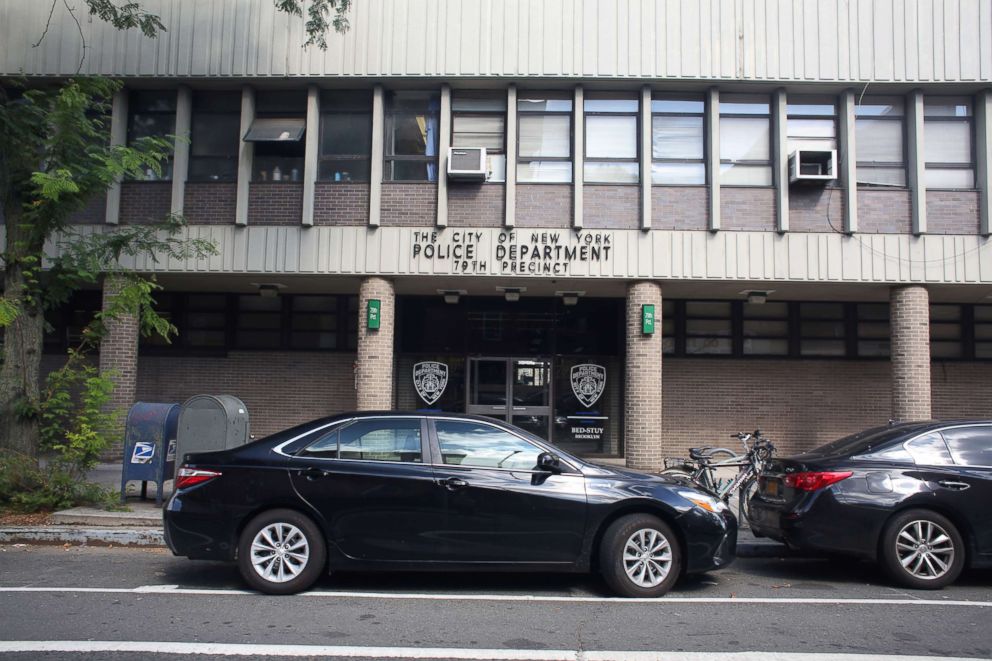 PHOTO: The New York Police Department's 79th Precinct station in Brooklyn, New York, photographed in Sept. 2018.