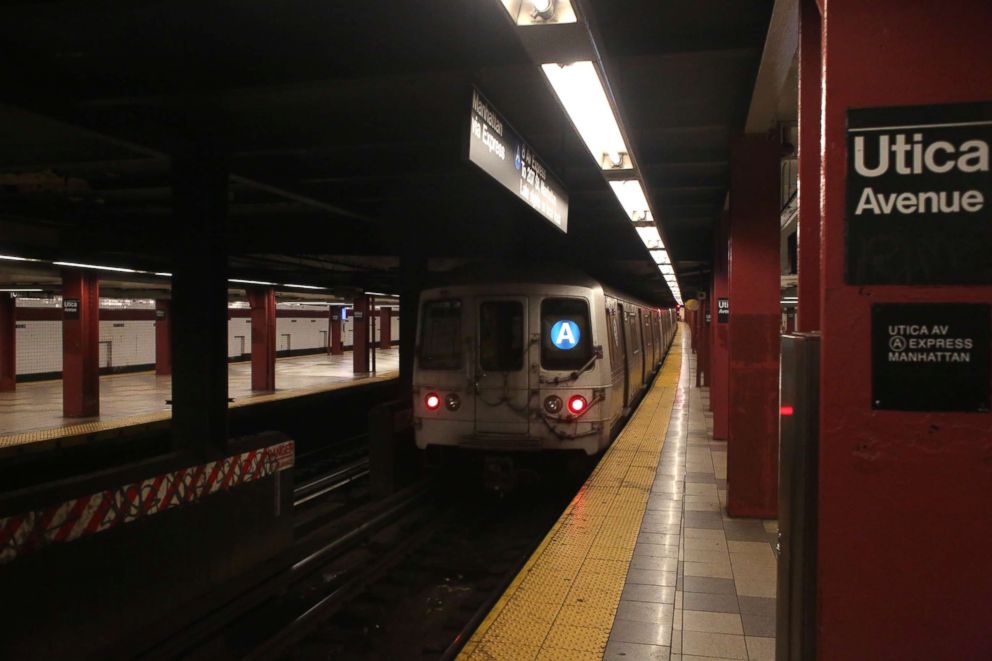 PHOTO: The Utica Avenue subway station in Brooklyn, New York, photographed in Sept. 2018.