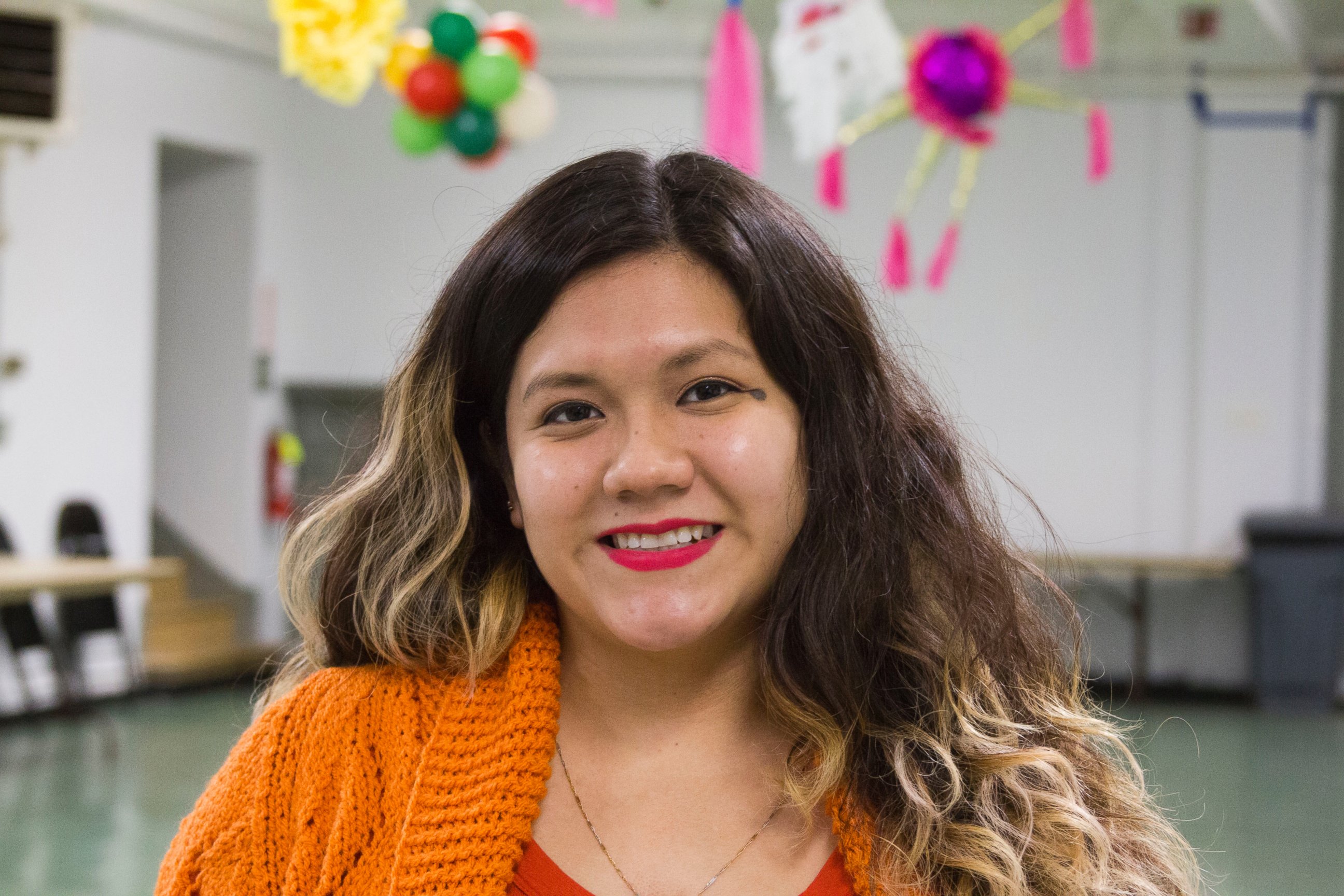 PHOTO: Olivia Vasquez is a community organizer with Juntos, an immigrants rights organization. She has helped Garcia and his family throughout his detention and time in sanctuary.
