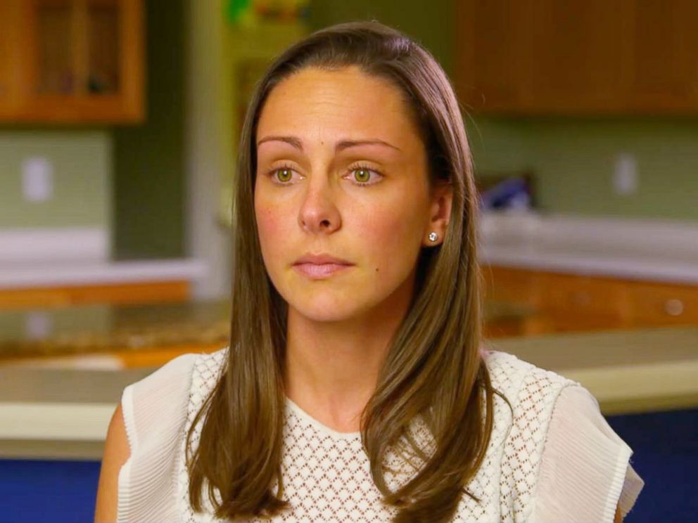 PHOTO: Kaitlin Hill speaks out in an interview with Good Morning America after her 3-year-old son broke his femur bone at a local trampoline park.