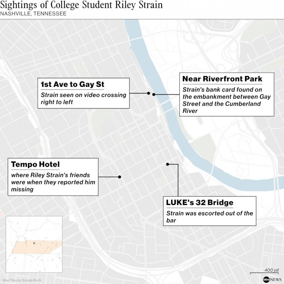 College student Riley Strain missing in Nashville: A timeline - Good ...