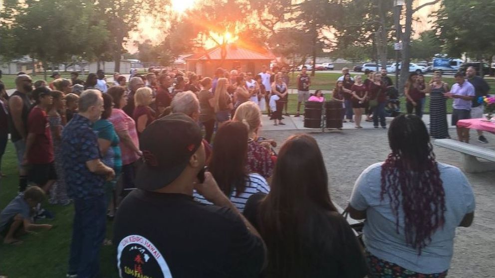 PHOTO: Kiera Bergman's family held a vigil for her in Phoenix on Saturday. 