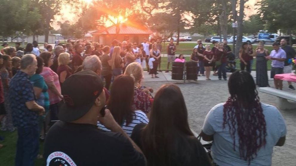 PHOTO: Kiera Bergman's family held a vigil for her in Phoenix on Saturday. 
