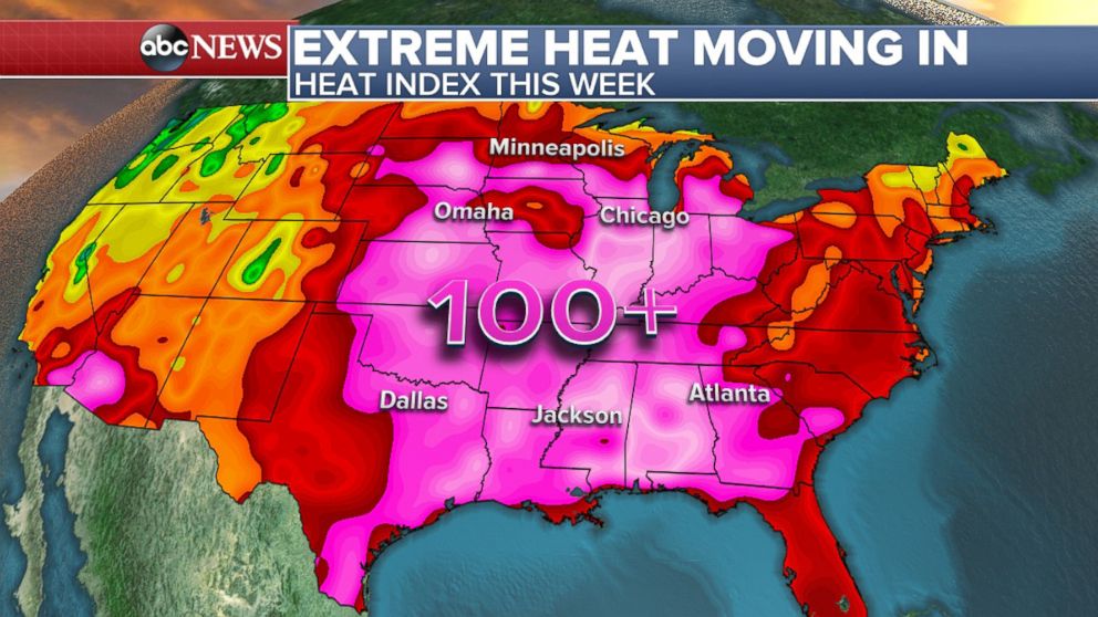 Major Heat Wave to Spread From Plains to East Coast This Week - ABC News