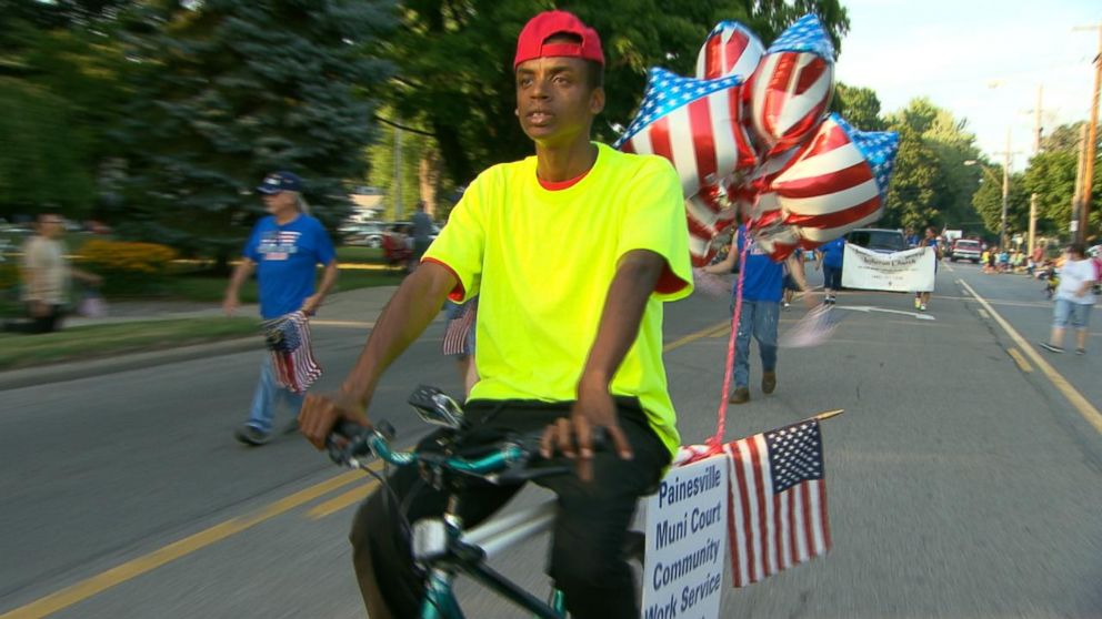 Judge Cicconetti ordered Jordan Walsh, pictured here, to ride a bike on behalf of a local charity in a parade as one of his ten days of community service instead of spending 60 days in the county jail.
