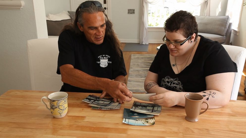 PHOTO: Julie Hutchison recently met her father for the first time.