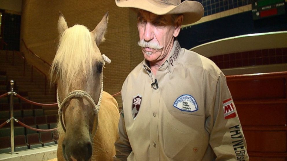 Bobby Kerr, pictured here, was the reigning champion heading into this year's Mustang Million horse competition in Fort Worth, Texas.