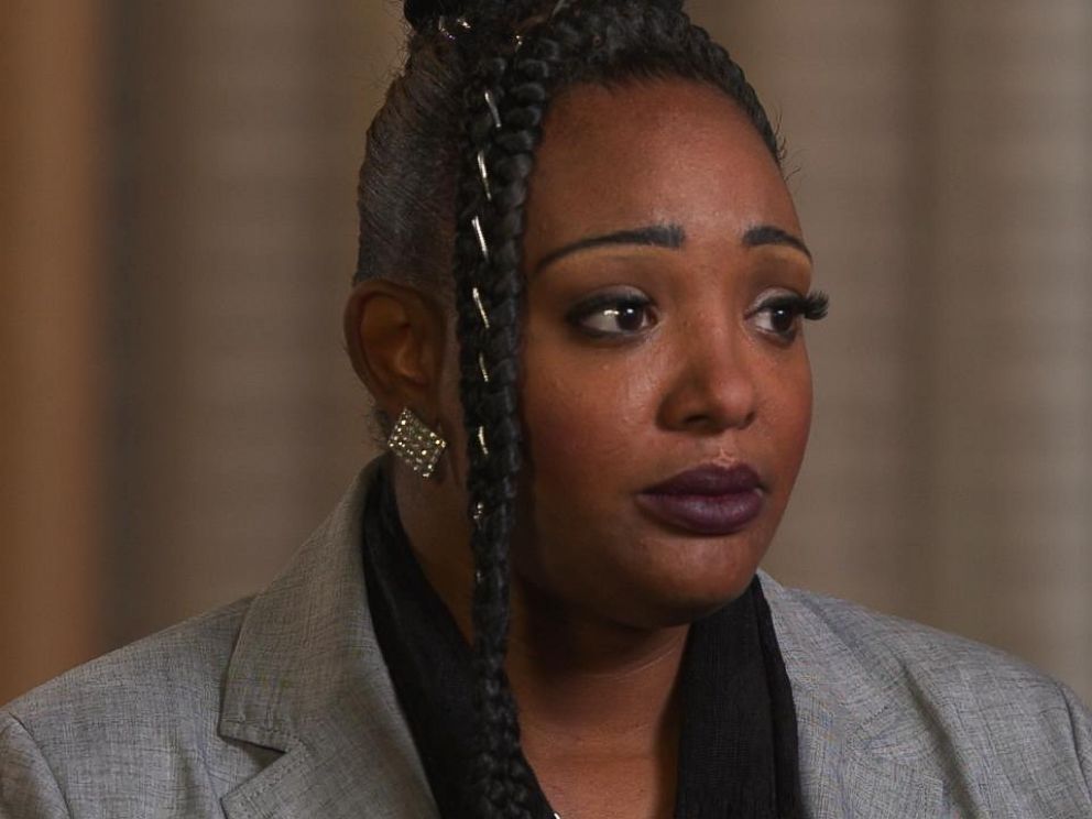 PHOTO: Shardayreon Hill, one of Daniel Holtzclaws accusers, said, Im just, like, stuck, because Im just—its a police officer, so you know, Im getting scared now.
