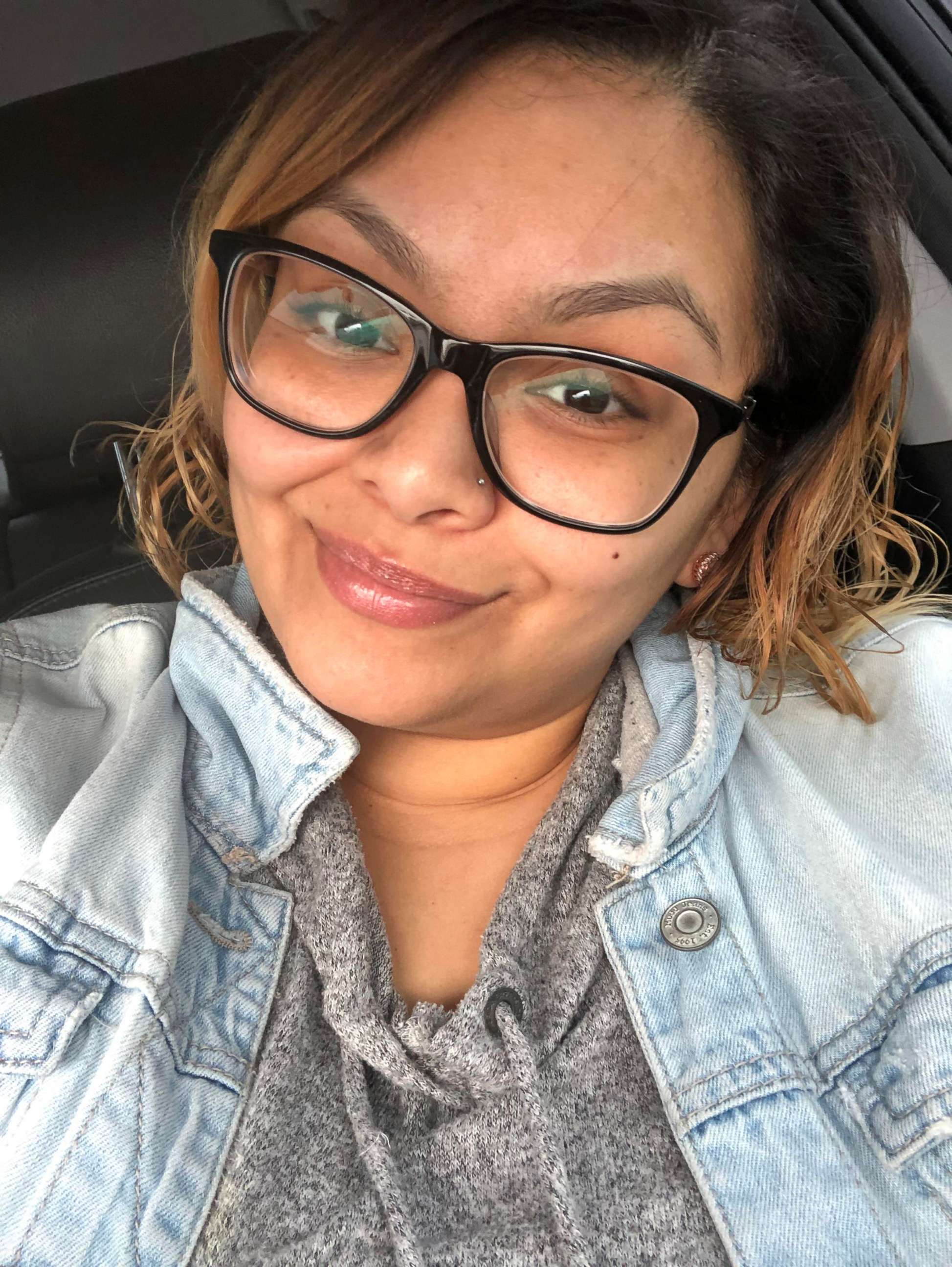 PHOTO: Keila Flores was killed when someone threw a rock onto her car from a highway overpass on Saturday, March 9, 2019.