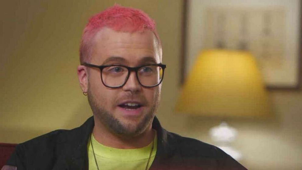 PHOTO: Cambridge Analytica whistle-blower Christopher Wylie speaks in an interview with ABC News. 