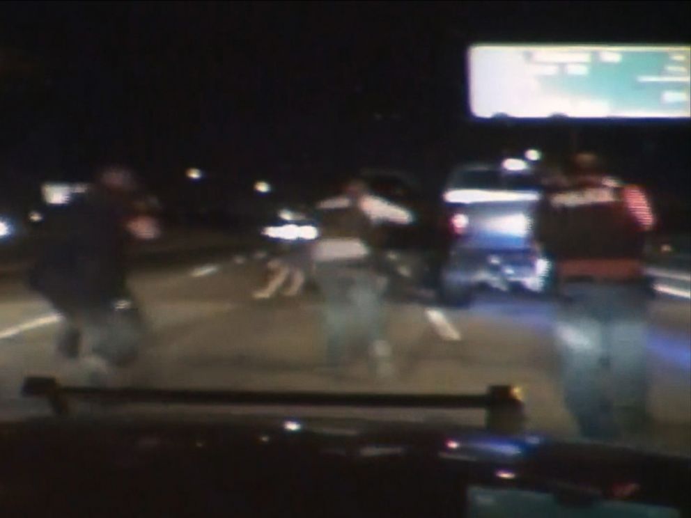 PHOTO: A video still from dash cam footage that was shown during the trial of Eddie Ray Routh, who is accused of murdering Chris Kyle.