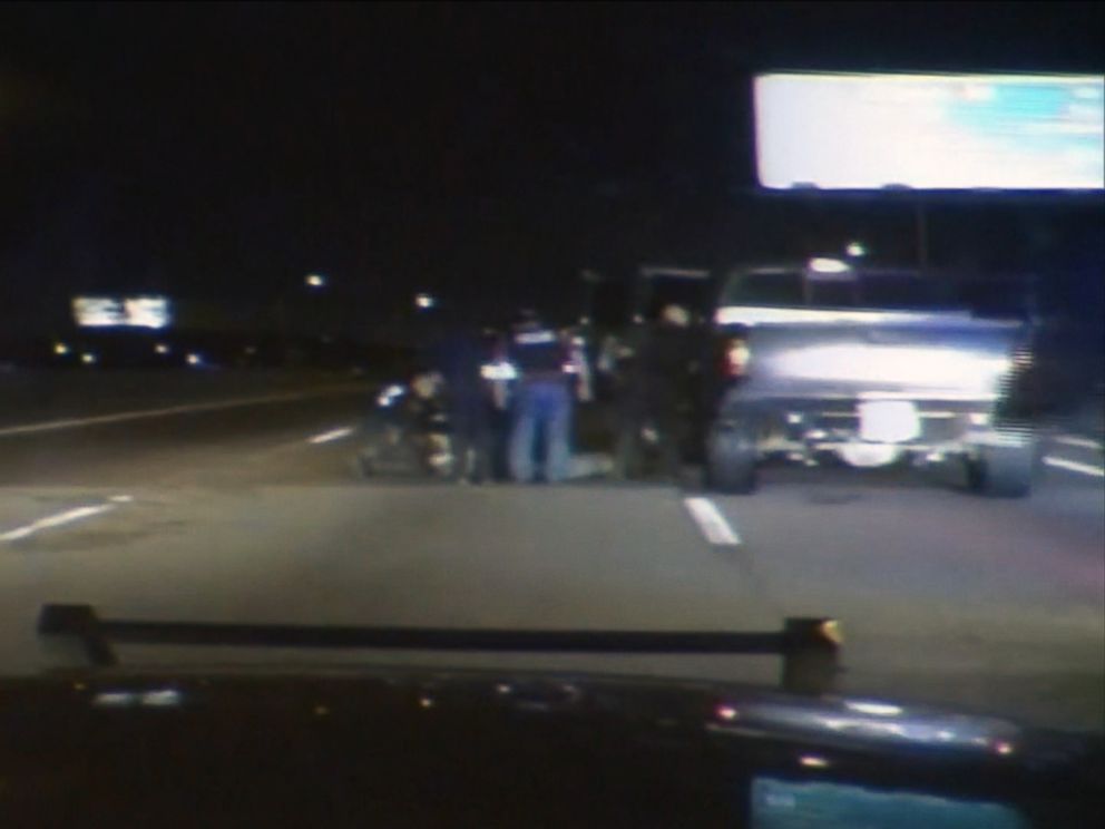 PHOTO: A video still from dash cam footage that was shown during the trial of Eddie Ray Routh, who is accused of murdering Chris Kyle.