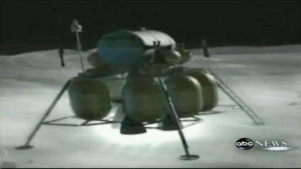 PHOTO: Archival ABC News footage of the Apollo 11 moon landing.