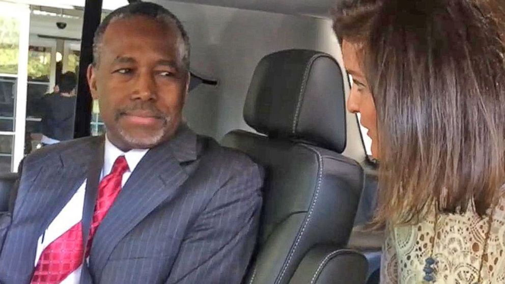 ABC News' Katherine Faulders speaks to Ben Carson.