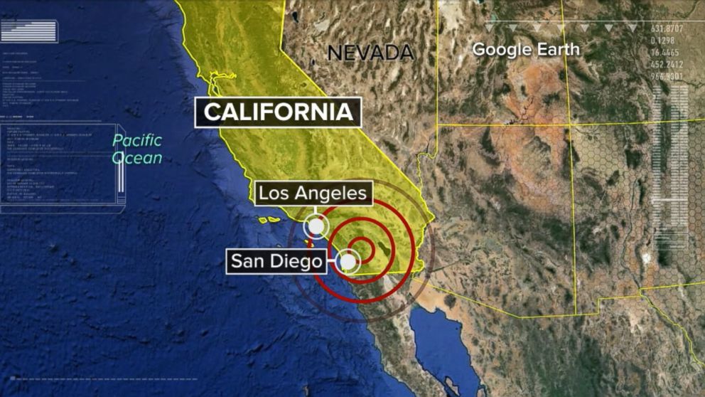 California Earthquake 2024 Map Live Marga Salaidh