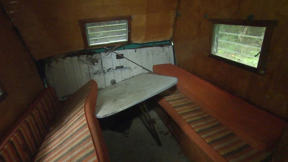 PHOTO: ABC News gets a look at a previously unknown camper that Richard Matt was confirmed to have spent time in while on the run