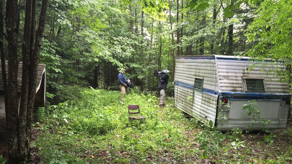 PHOTO: ABC News gets a look at a previously unknown camper that Richard Matt was confirmed to have spent time in while on the run.