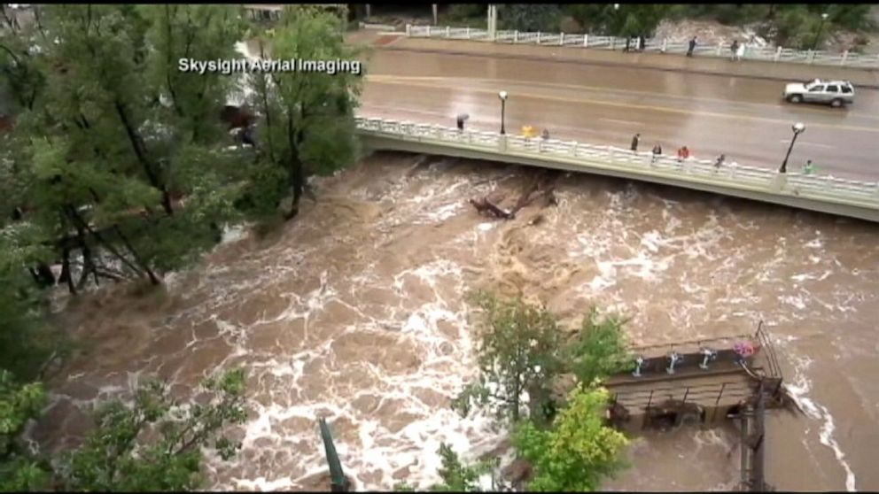 Crews continue rescue attempts for victims of the Colorado flood.