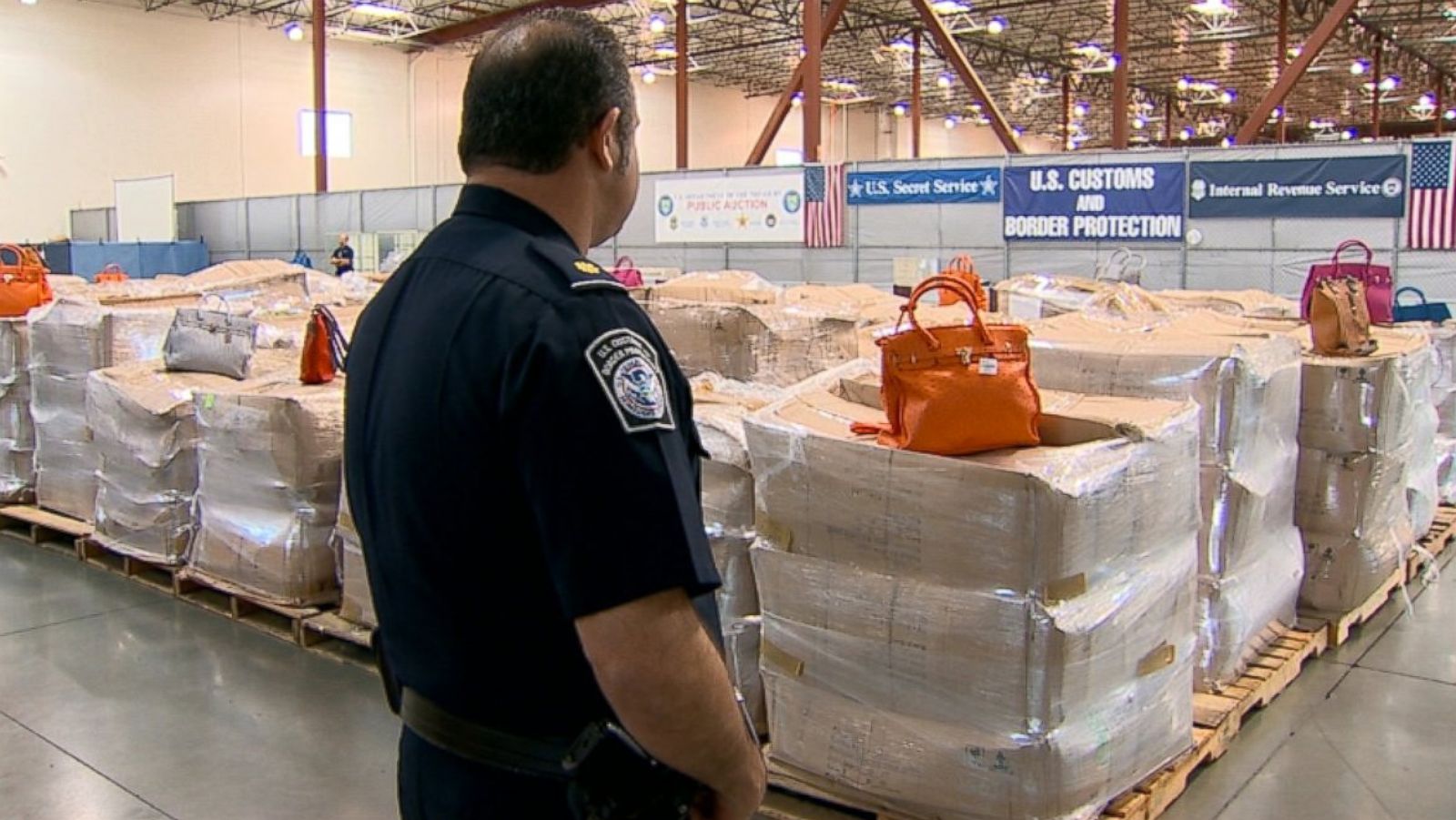 U.S. CBP seizes counterfeit goods, including panties, at Blue
