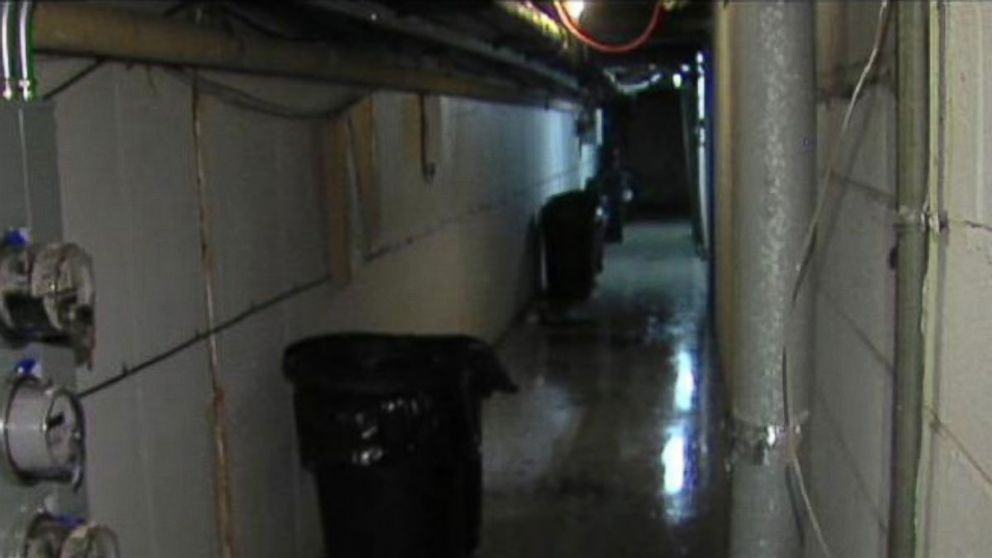 PHOTO: The basement of the apartment building in which Charlie Bothuell V was found June 26, 2014