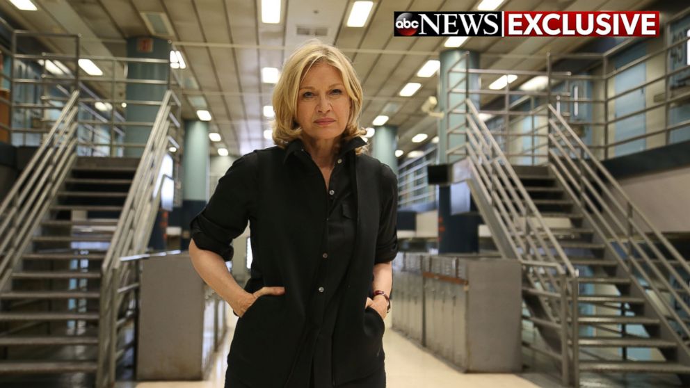 PHOTO: ABC News Anchor Diane Sawyer reports on Rikers Island for 'Hidden America' special.