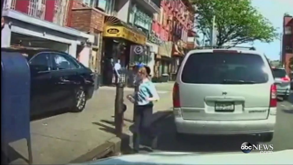 Video Shows Car Speeding Along Busy NY Sidewalk After Hitting Boy - ABC ...