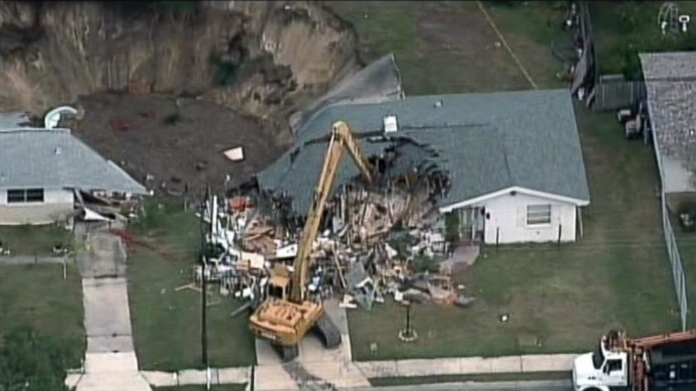 Another Day Another Sinkhole Emerges In Florida Abc News