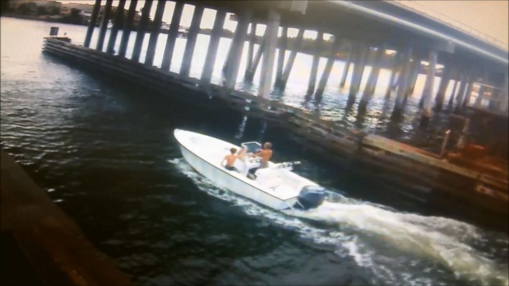 This image, taken from a video, shows Florida teens Perry Cohen and Austin Stephanos before they went missing last summer. 