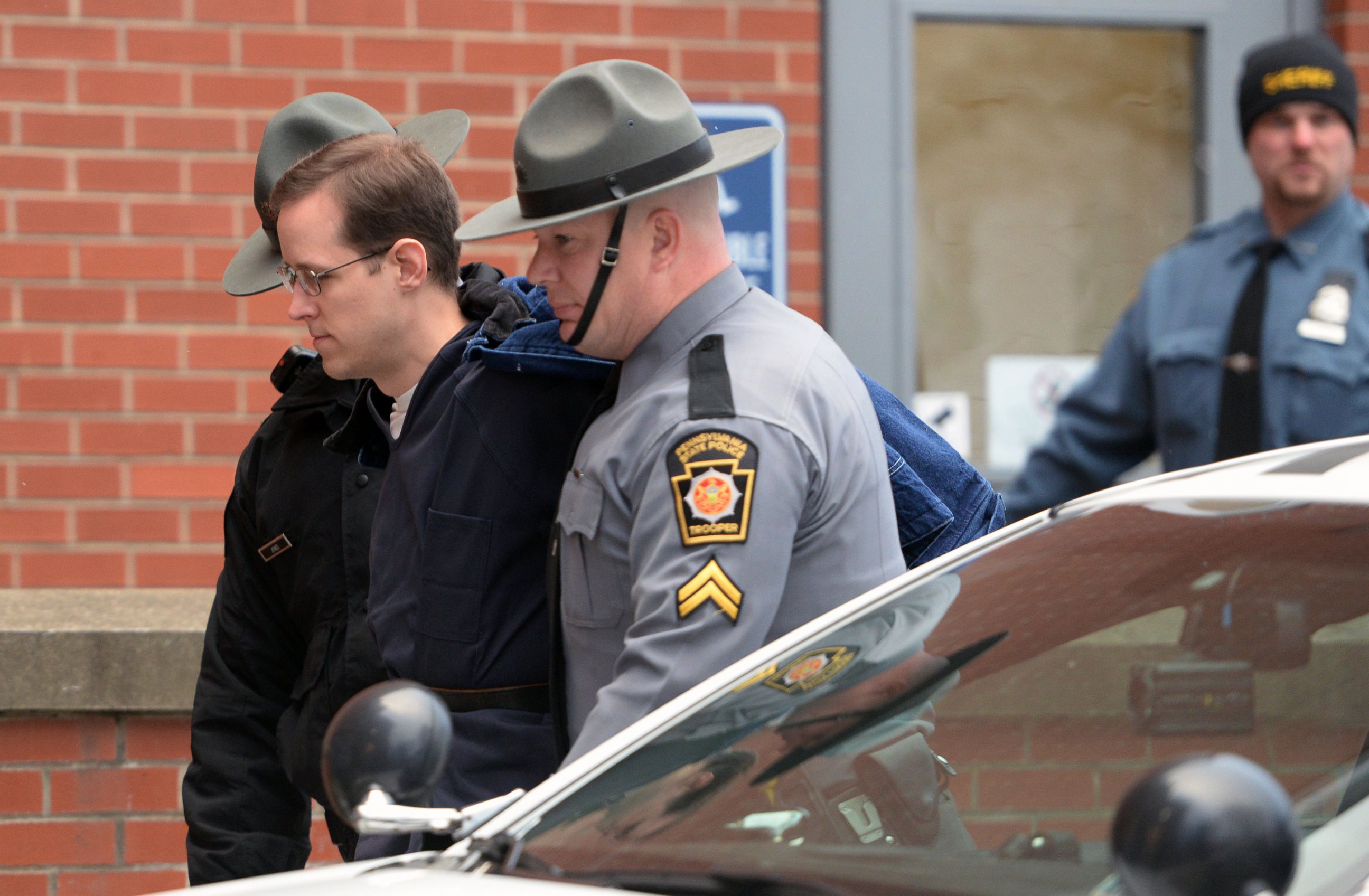 PHOTO: Eric Frein, accused of fatally shooting one state police trooper and wounding another outside their northeastern Pennsylvania barracks and apprehended after a 48-day manhunt.