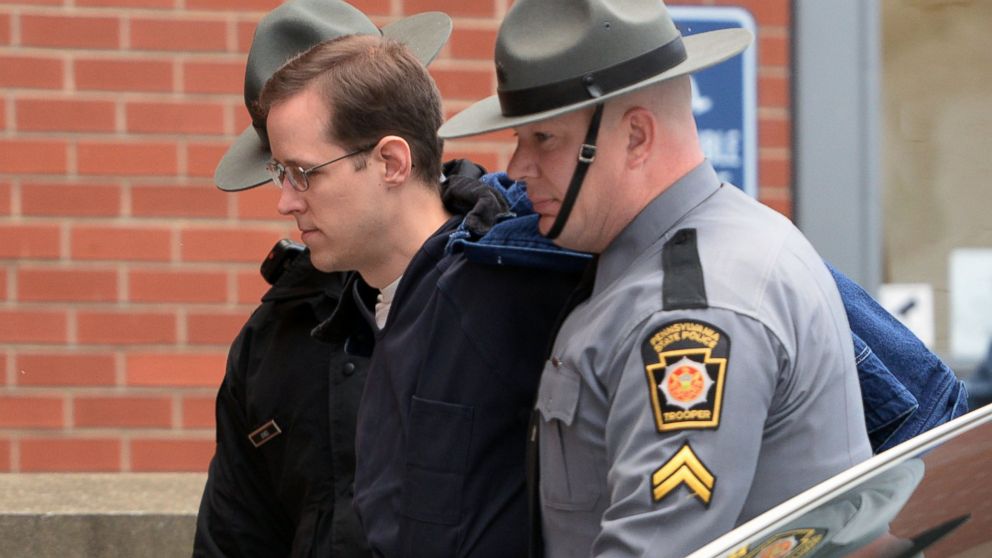 PHOTO: Eric Frein, accused of fatally shooting one state police trooper and wounding another outside their northeastern Pennsylvania barracks and apprehended after a 48-day manhunt.